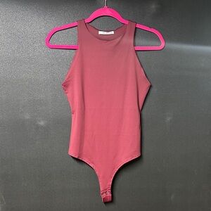 ReoRia Burgundy Women's Bodysuit